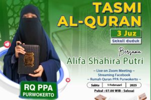 Tasmi Al Qur'an 3 Juz : Alifa Shahira Putri