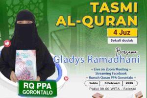 Tasmi' Al-Quran 4 Juz Sekali Duduk Ananda Gladys Ramadhani