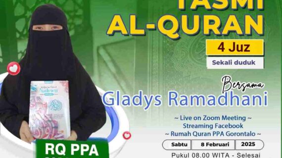 Tasmi’ Al-Quran 4 Juz Sekali Duduk Ananda Gladys Ramadhani