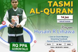 Tasmi Al-Quran 14 Juz Sekali Duduk Husain R Lihawa