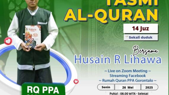 Tasmi Al-Quran 14 Juz Sekali Duduk Husain R Lihawa