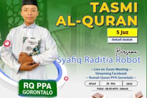 Tasmi Al-Quran 5 Juz Sekali Duduk Syafiq Raditia Robot