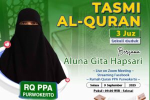 Tasmi Al Quran 3 Juz Sekali Duduk Ananda Aluna Gita Hapsari