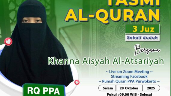 Tasmi’ Al-Quran 3 Juz Sekali Duduk Khanna Aisyah Al-Atsariyah