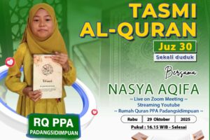 Tasmi' Al-Quran Juz 30 Sekali Duduk Ananda NASYA AQIFA