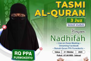 Tasmi Al-Quran 3 Juz Sekali Duduk Ananda Nadhifah