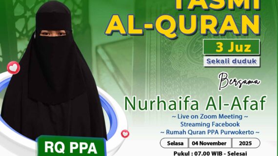 Tasmi Al-Quran 3 Juz Sekali Duduk Ananda Nurhaifa Al-Afaf