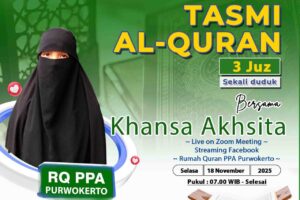 Tasmi' Al-Quran 3 Juz Sekali Duduk Ananda Khansa Akhsita