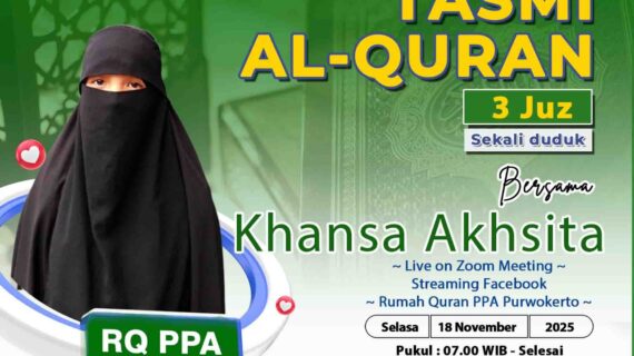 Tasmi’ Al-Quran 3 Juz Sekali Duduk Ananda Khansa Akhsita