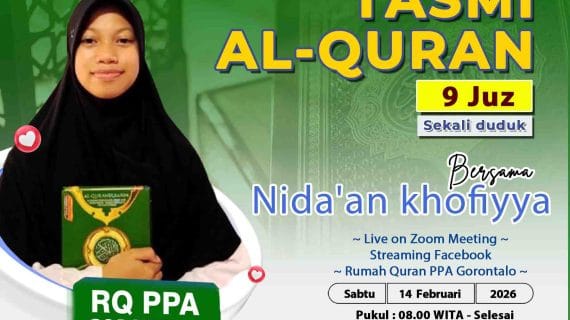 Tasmi’ Al-Qur’an 9 Juz Sekali Duduk Ananda Nida’an Khofiyya