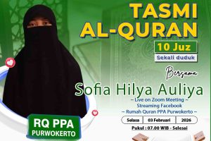 Tasmi Al-Quran 10 Juz Sekali Duduk Ananda Sofia Hilya Auliya