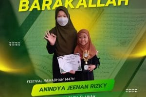 Santri Rumah Quran PPA Pagaralam Raih Juara Tilawah di Festival Ramadhan 1447 H