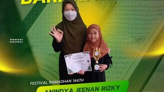 Santri Rumah Quran PPA Raih Juara Tilawah di Festival Ramadhan 1447 H