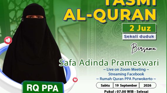 TASMI AL QURAN 2 JUZ SEKALI DUDUK Ananda Safa Adinda Prameswari