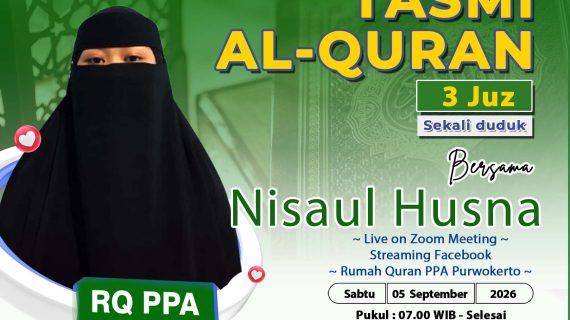 Tasmi Al-Qur’an 3 Juz Sekali Duduk Ananda Nisaul Husna