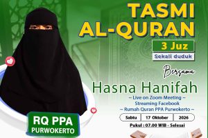 Tasmi’ AL-Qur’an 3 Juz Sekali Duduk Ananda Hasna Hanifah